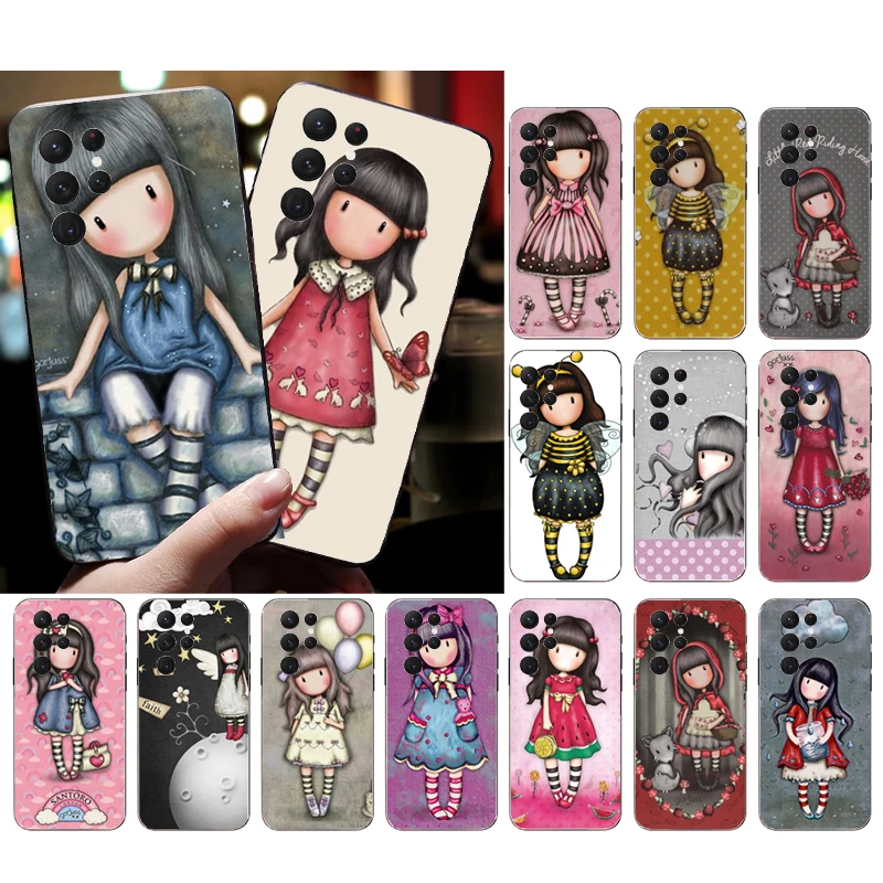 Girl Santoro-Gorjuss Phone Case For Samsung A52S A21S A33 A23 A13 A14 A32 A52 A53 A54 A51 A71 A15