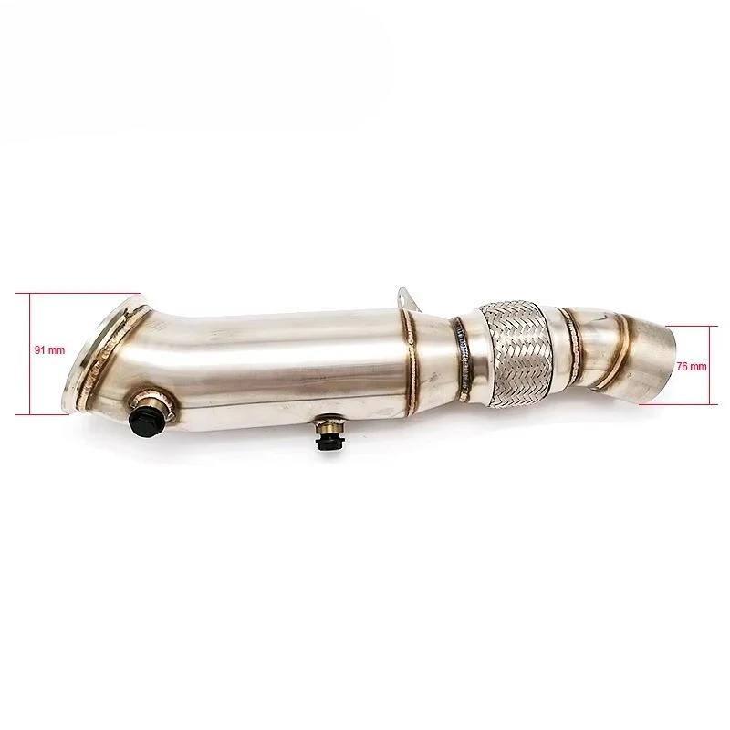 4inch Catless Downpipe for Bm*w X5 X6 535 640 N55 3.0t Ewg Engine
