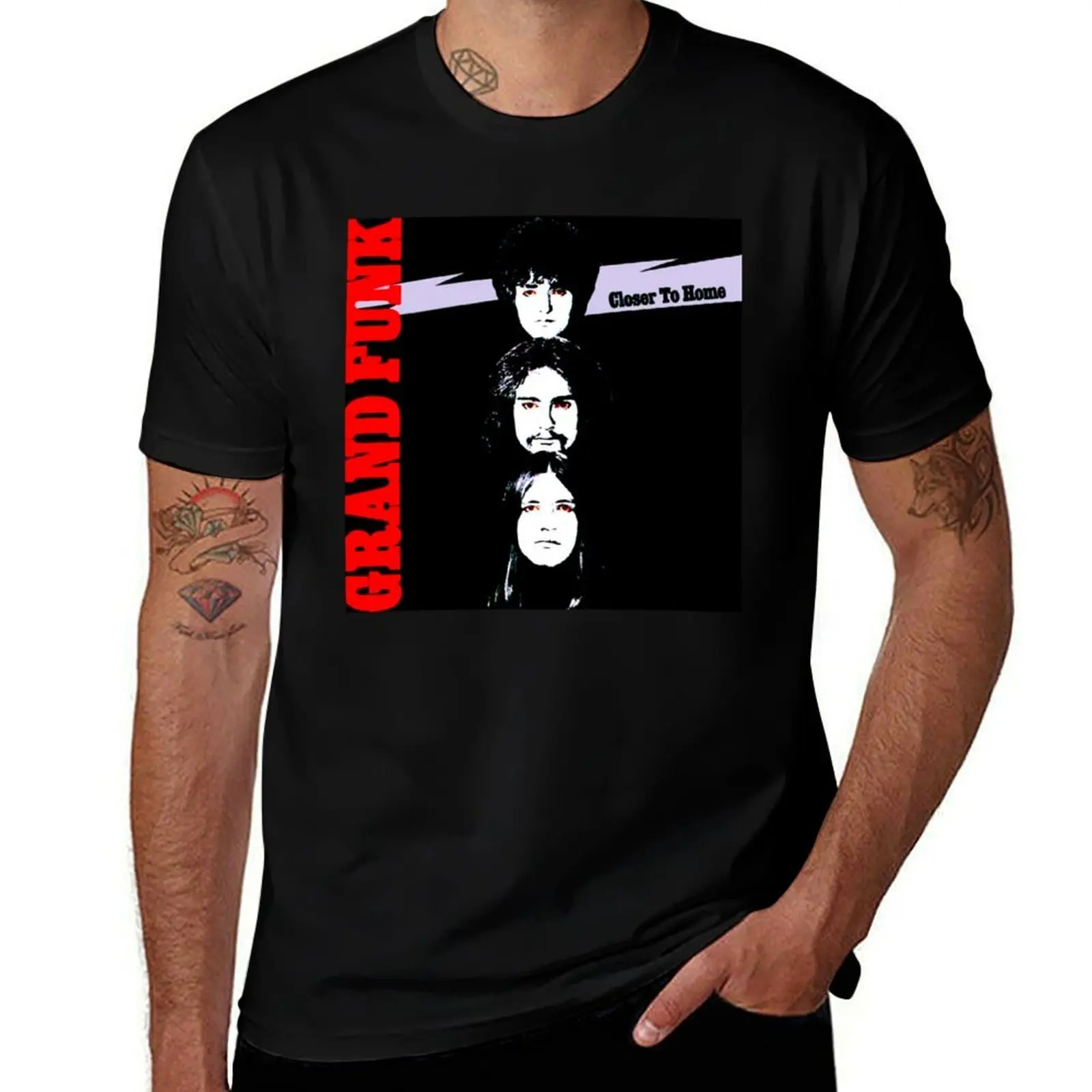 

Grand Funk Railroad - Closer to Home. T-Shirt anime t shirts for man t shirts designer T-Shirt
