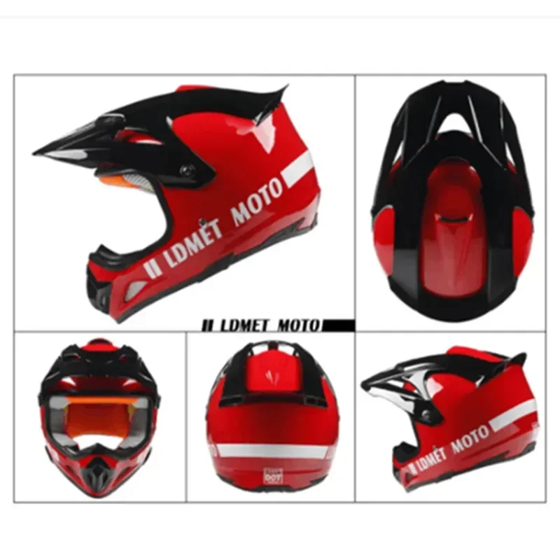 

Professional 2025 Racing Motorcycle Helmet Full Face Safe Lens Casco Capacete Casque Moto in Yellow Size M L XL Gloss Finish