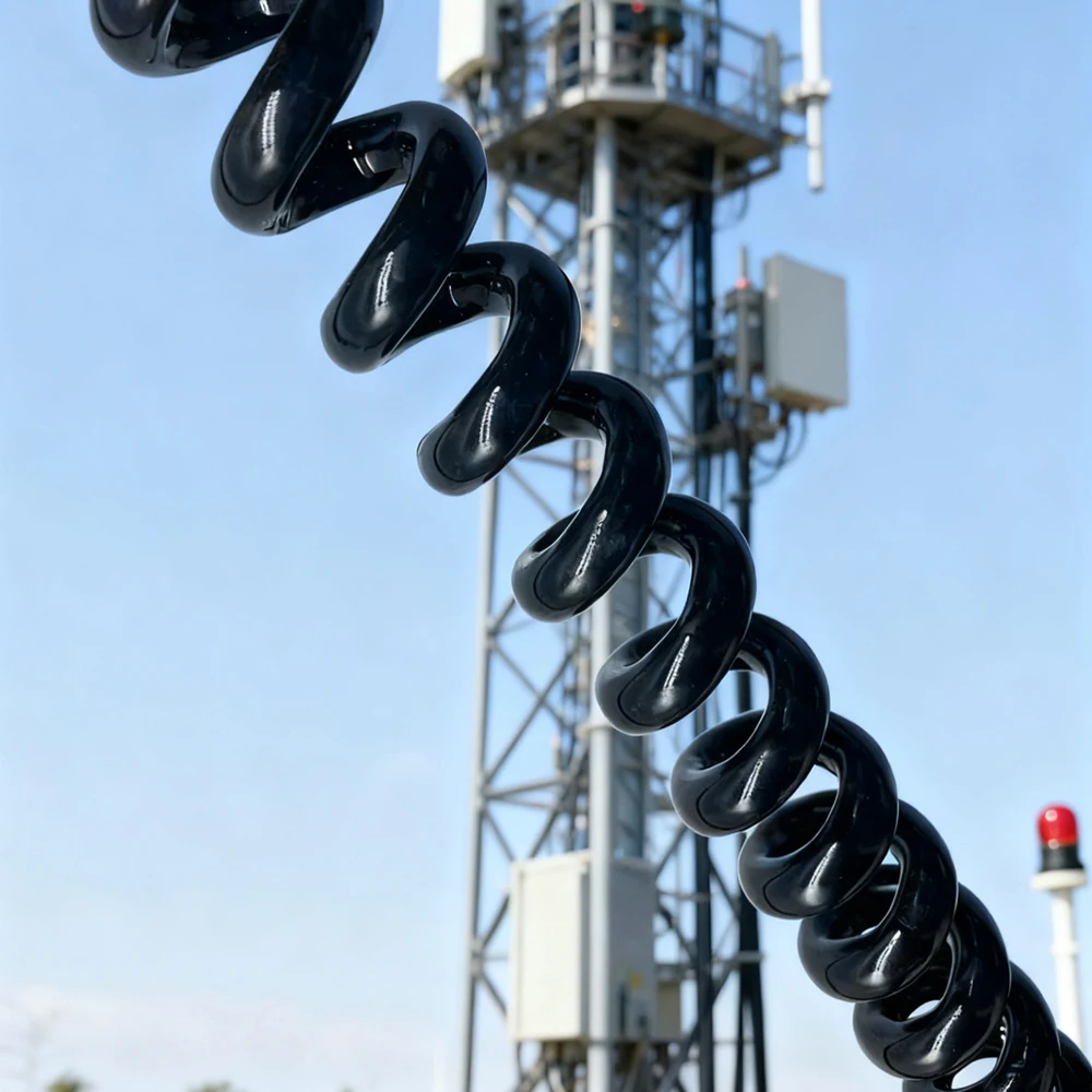 

8 core 22awg Spiral Network Cable Shielding Spring Wire Helix Composite Sable Signal Cable Stage Lighting Background Cable