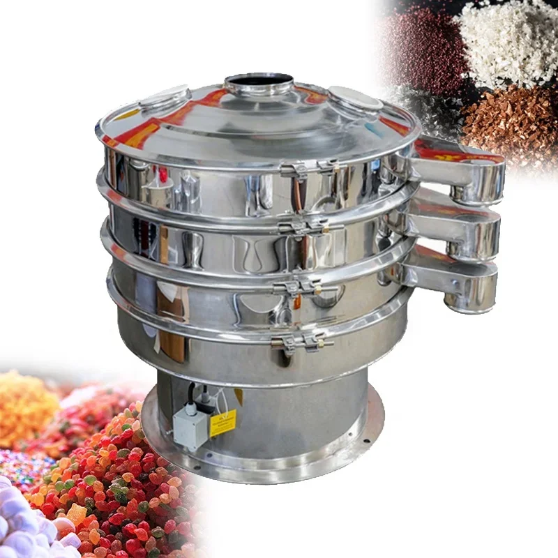 

Professional Manufacturer Industrial Vibrator Sieve Rotary Vibrating Screen Machine Price