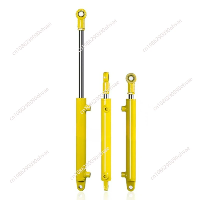 Hydraulic cylinder 5 tons double earring type 63 cylinder diameter oil top lifting forklift mechanical two-way cylinder