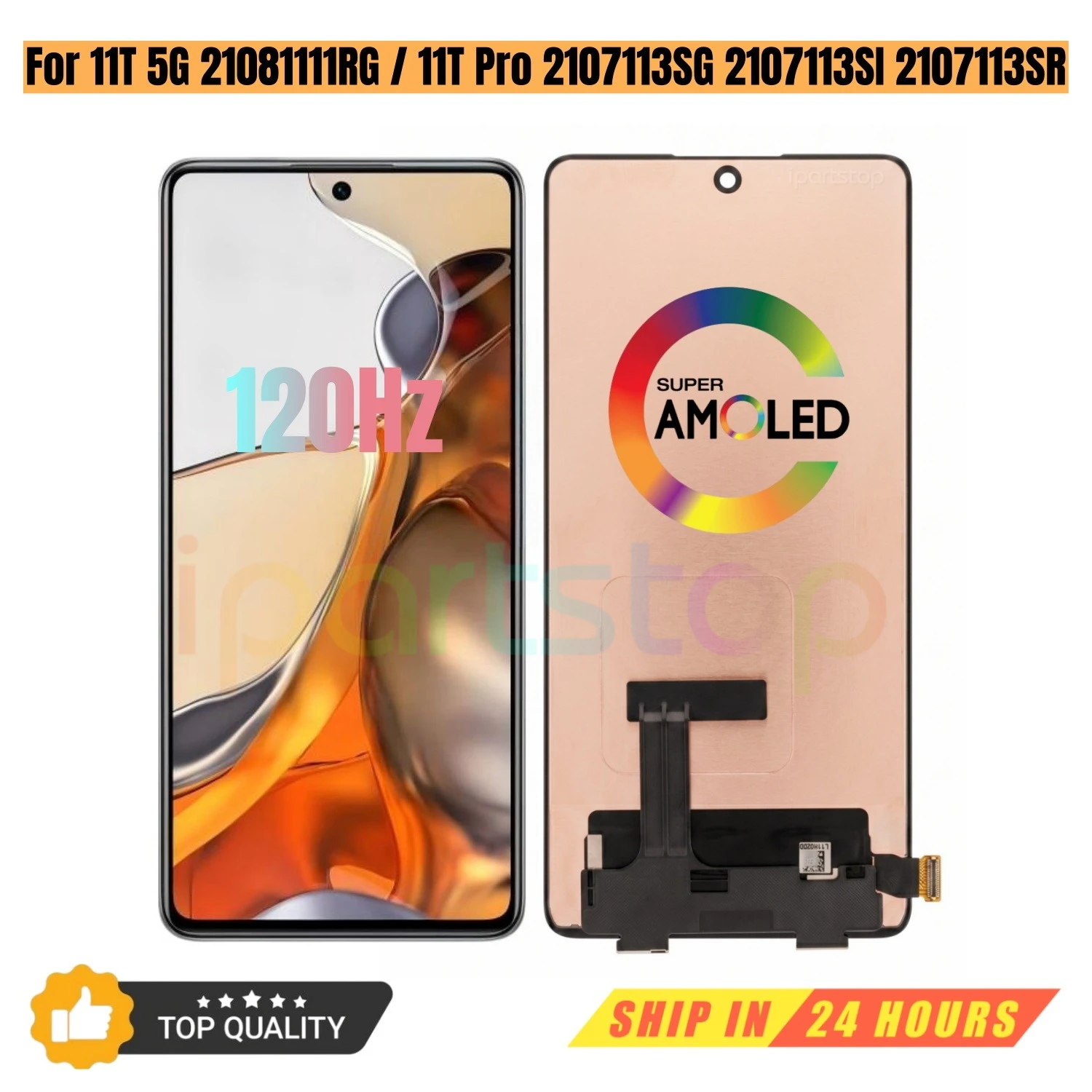 iparts-replacement-new-display-for-xiaomi-11t-pro-2107113sg-11t-5g-21081111rg-120hz-amoled-touch-screen-with-frame-assembly-oem