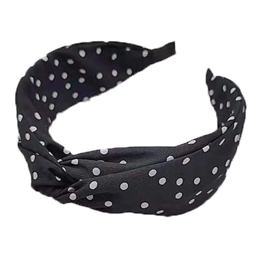 

Delicate Hair Hoop Wide-brimmed Hairband Accessories Non-slip Fabric Headband Women Miss Bands