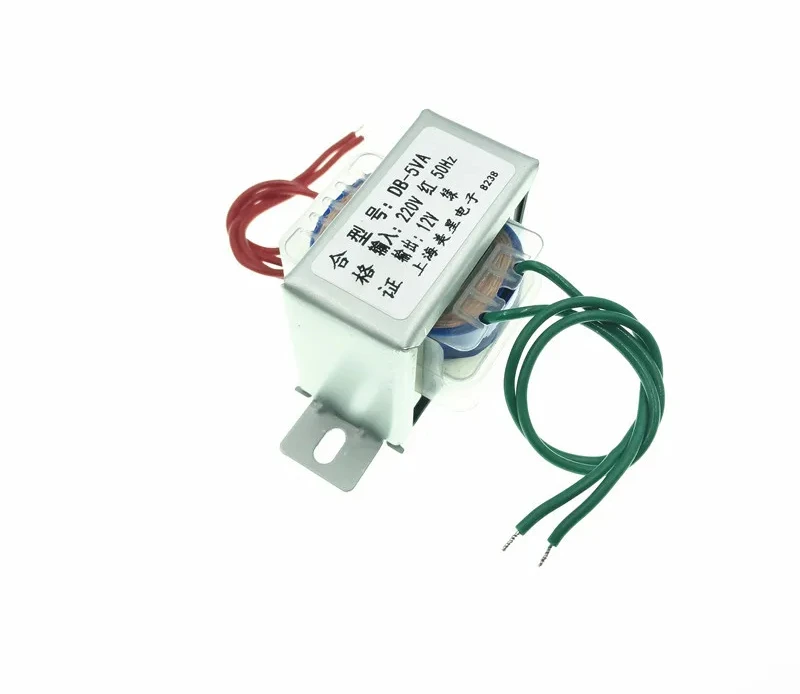 

10pcs DB-5VA 5W power transformer 220V 380V to 3V6V9V12V15V18V24V36VAC AC EI41