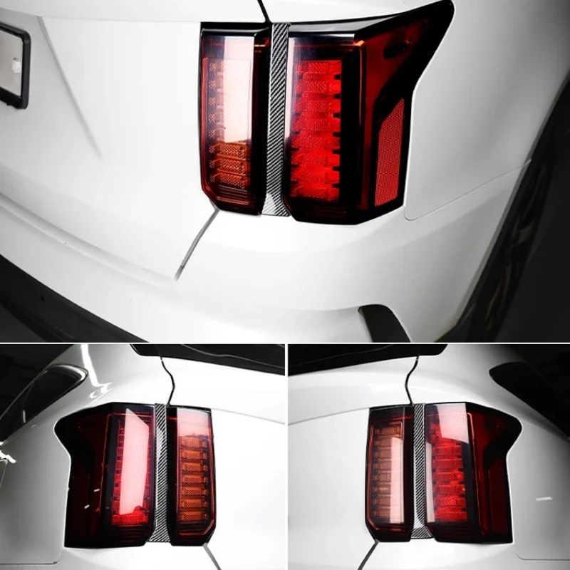 

Taillight Carbon Fiber Grain Bright Black For Kia SORENTO LHD RHD 2020-2023 Exterior Retrofit Interior Modification Accessories