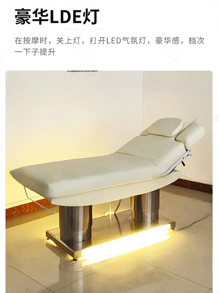 All-electric cosmetic surgery injection micro-embroidery tattoo massage bed image 4