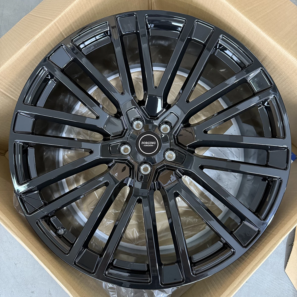 Xianglun OEM Custom High Quality New Aluminium Alloy Wheels-Wholesale Forged Multi-Spoke Rims for Luxury Cars 21-24inch 5x120PCD