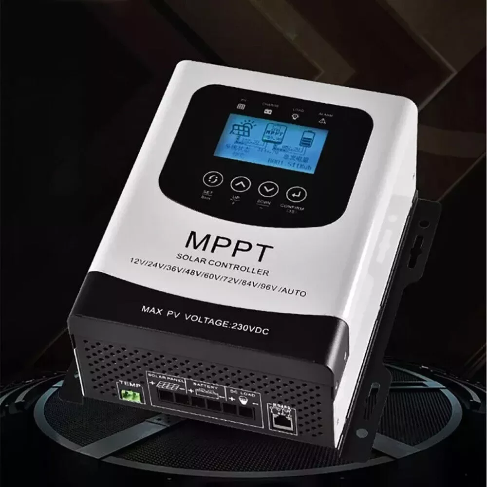

30A 40A 60A Solar MPPT Charge Controller DC12-96V to AC220V Solar PV Battery Charging Regulator Household Solar Panel Controller
