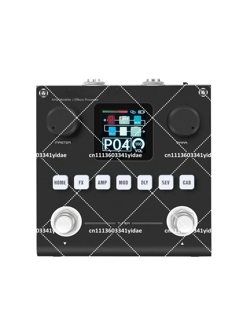 Blackbox Guitar Bass AMP Modeler Multi Effects Processor Rechargeable for Electric Guitar Bass