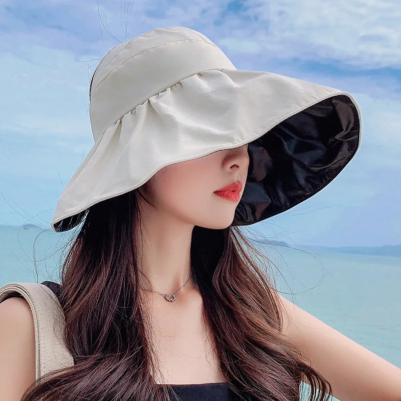 

Bob Oversized Brim Bucket Hat Foldable Breathable Sun Protection Fisherman Hat For Men Women Girls Sport Hiking Beach Panama Hat