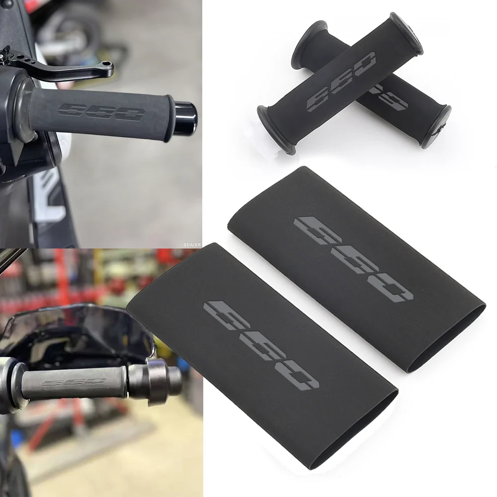 For Triumph Trident 660 Trident660 2021-2025+ Motorcycle Nonslip Handlebar Heat Shrinkable Grip Cover Accessories Kit