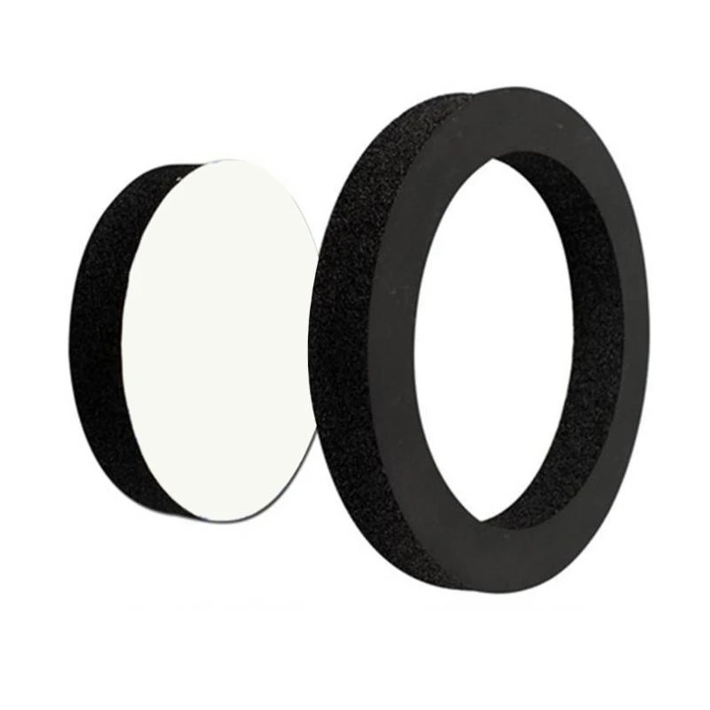 

6.5" Sound Insulation Cotton Inch Car Universal Speaker Insulation Rings Soundproof Cotton Pad Interior Accessories