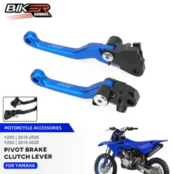 For YAMAHA YZ85 YZ65 YZ80 1995-2026 Pivot Brake Clutch Levers Motorcycle Parts Dirt Pit Bike Handle Bar Aluminum YZ 80/85/65