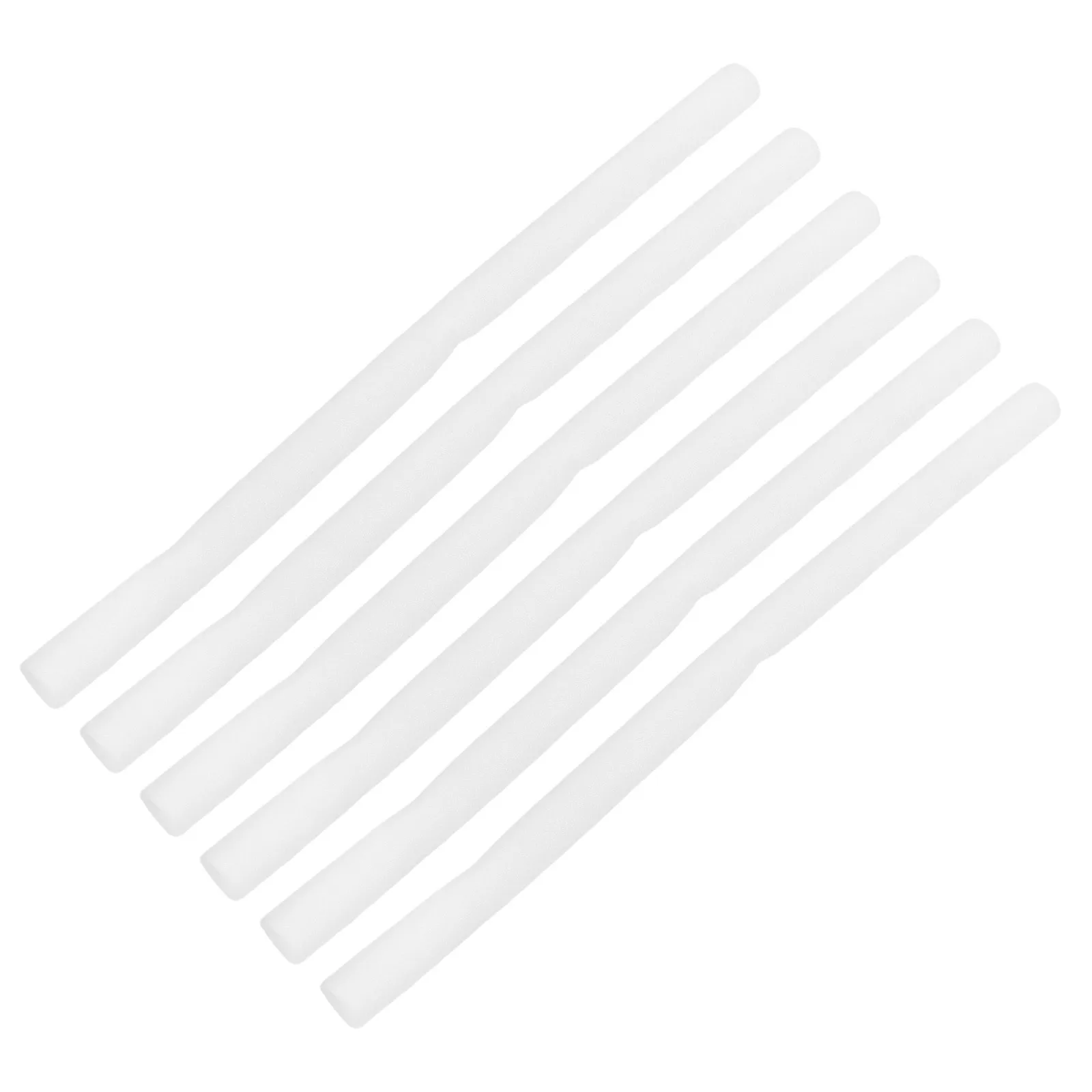 Envoltório de espuma para corrimão de bebê, 6 peças, 65cm, tubo de espuma branca, para postes de metal de 32mm, absorção de choque, cercadinho, estofamento de segurança infantil