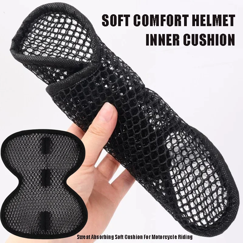 Universal Helmet Liner Cushion Cap Breathable Heat Insulating Mesh Pad Sweat Wicking Soft Comfort Wear Resistant Portable Gear