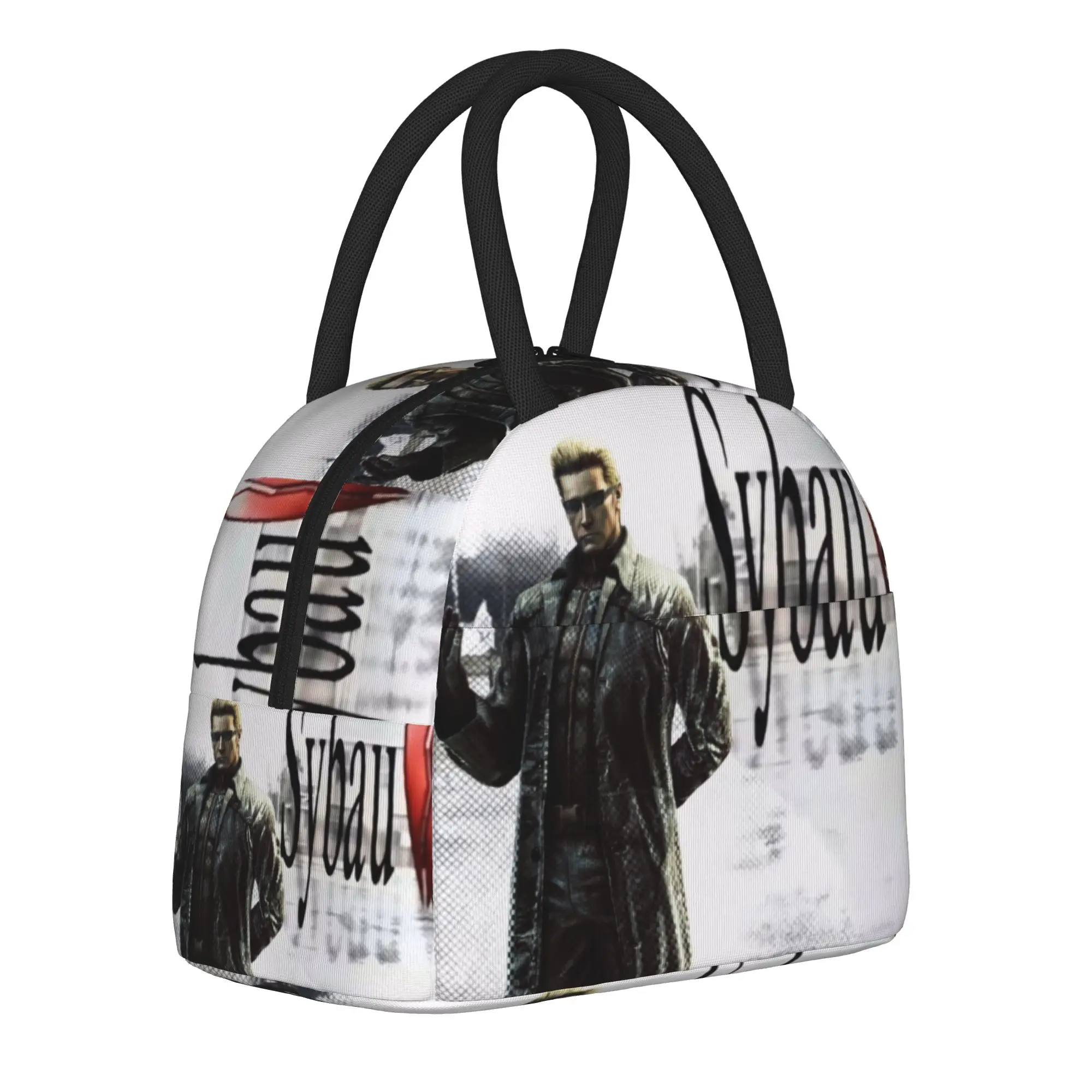 Albert Wesker Residented Evils Accessories Insulated Lunch Bag For Office  Food Storage Bag Portable Thermal Cooler Lunch Boxes
