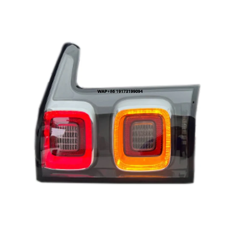 

For New 12V ABS LED Tail Lamp for Executive Full LED Taillights with Clear and Red Lens Amber Light Color