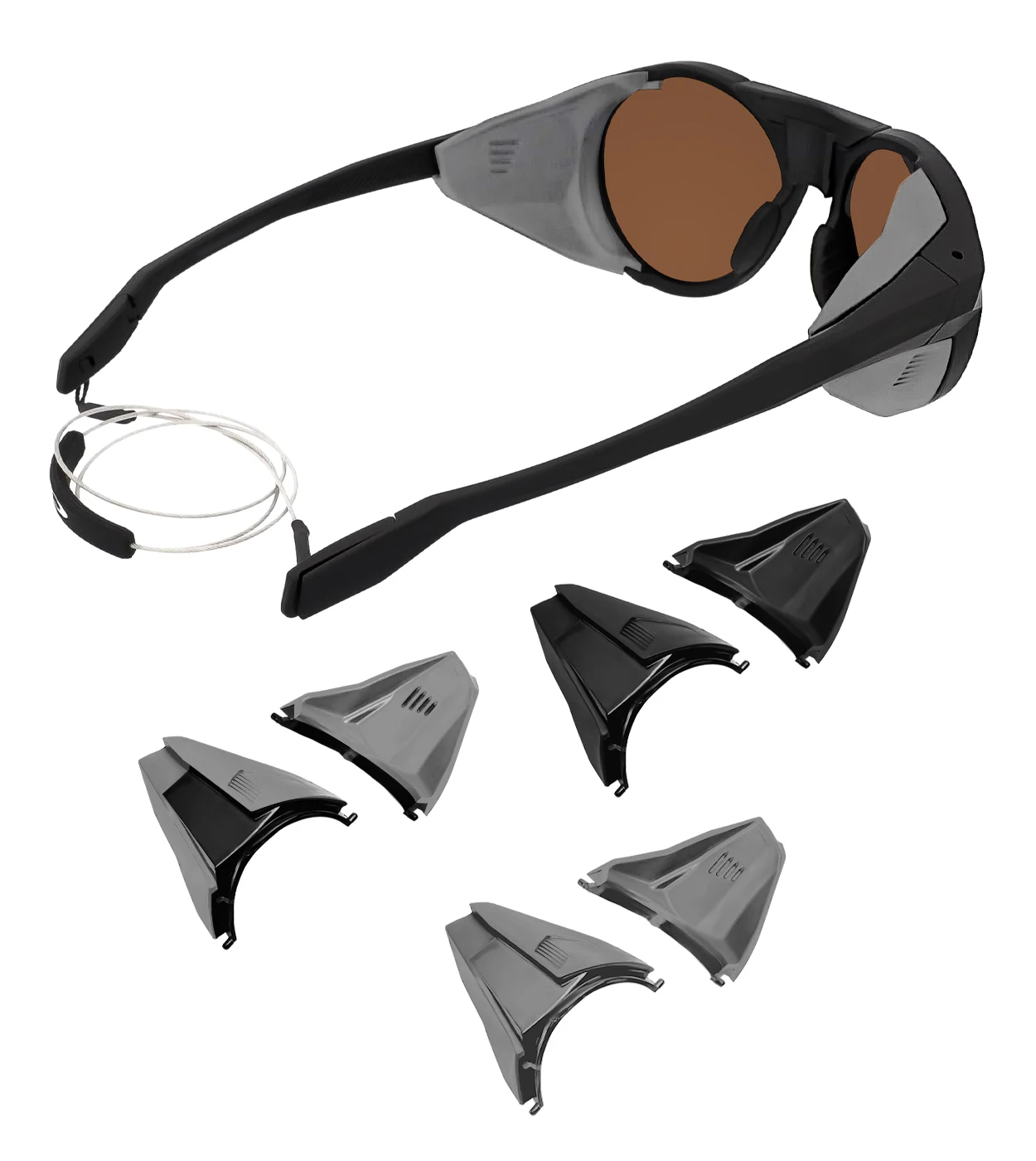 Replacement Side Shield Blinders for Oakley Clifden OO9440 Sunglasses - Friendly Side Shield Accessories