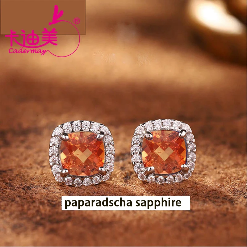 

Круглый лабораторный выращенный пегон, кровь, рубин, Paparadscha, василек, сапфир с включениями для женщин, стерлинговое серебро S925, ювелирные изделия