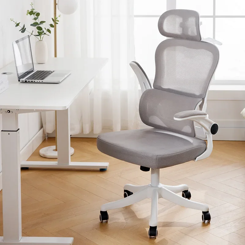 Cadeira gamer giratória reclinável confortável malha de rolamento massagem ergonômica móveis de escritório área de trabalho executiva