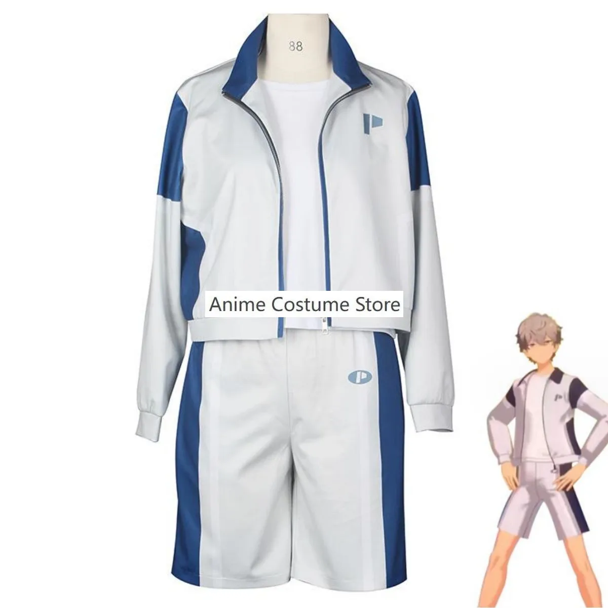 Game Es Music Tenshouin Eichi Isara Mao Yuuki Makoto Hidaka Hokuto Cosplay Costume ES2 Member Sportswear Man Woman Party Suit