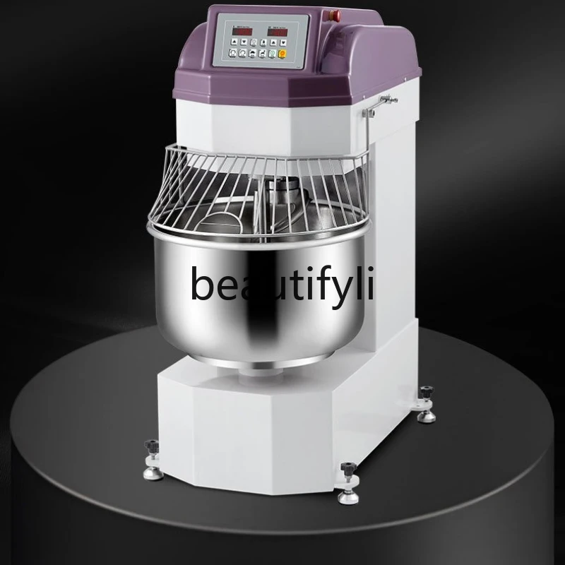 

Commercial Dough Mixer Large Stirrer Double Action Double Speed Dough Kneading Machine