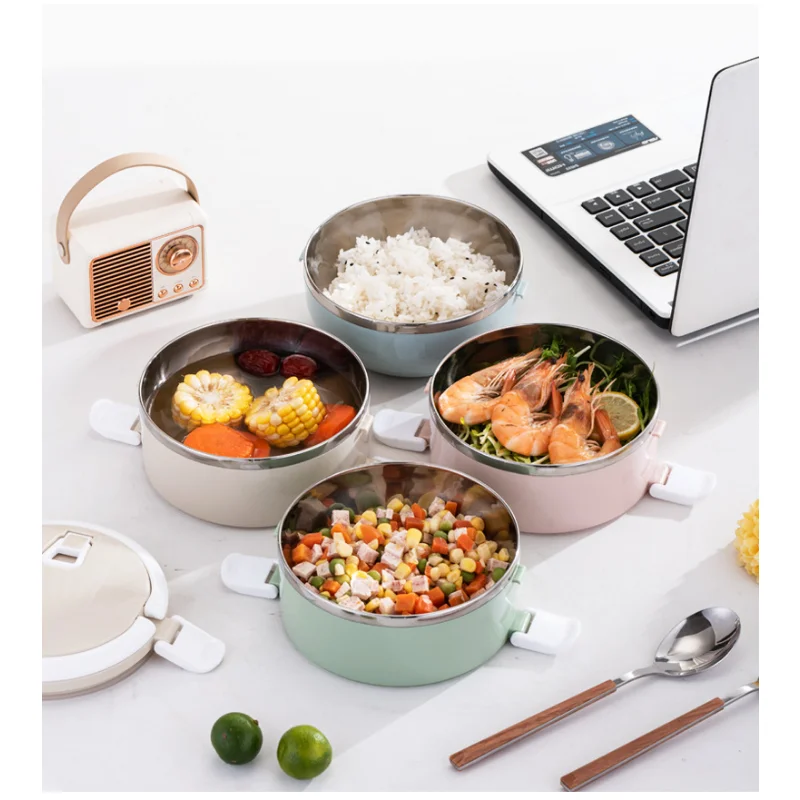 Insulated Lunch Box, Portable Sealed Leak-proof Double-layer/Triple-layer Bento Box, Suitable For Home, Office