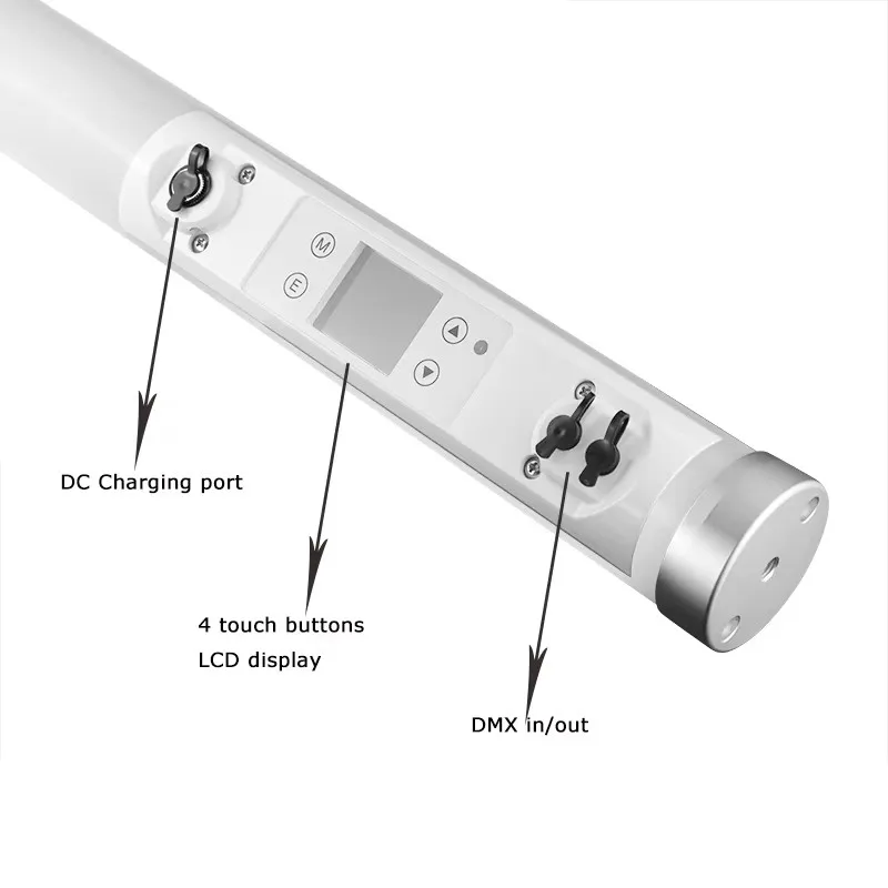 Waterproof IP65 Battery Pixel Wireless Downlight Outdoor DJ Event Performance Wedding Stage Club Movie Lighting