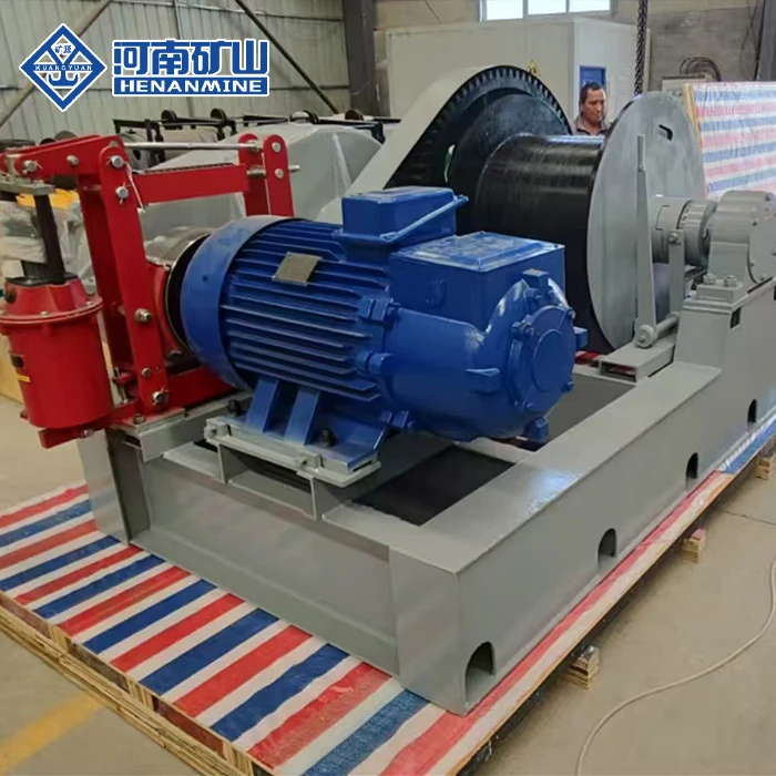 Portable Electric Winch 500KG Customizable Wire Rope Length Use Port