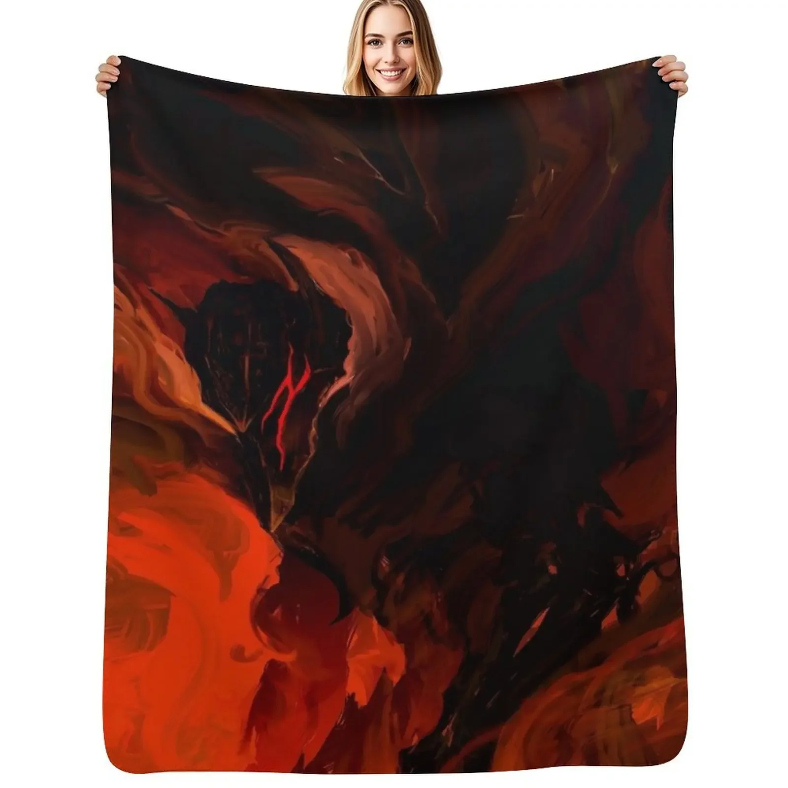 

Inferno Throw Blanket Luxury St christmas decoration christmas gifts Baby Blanket