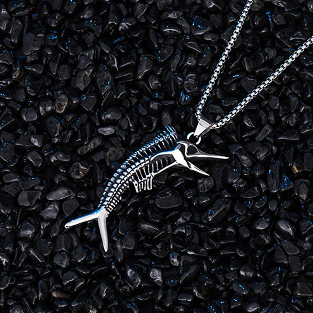 

1pc Necklace For Women Vintage Pendant Personalized Pendant Clavicle Chain Jewelry Gift Statement Sweater Neck Chain