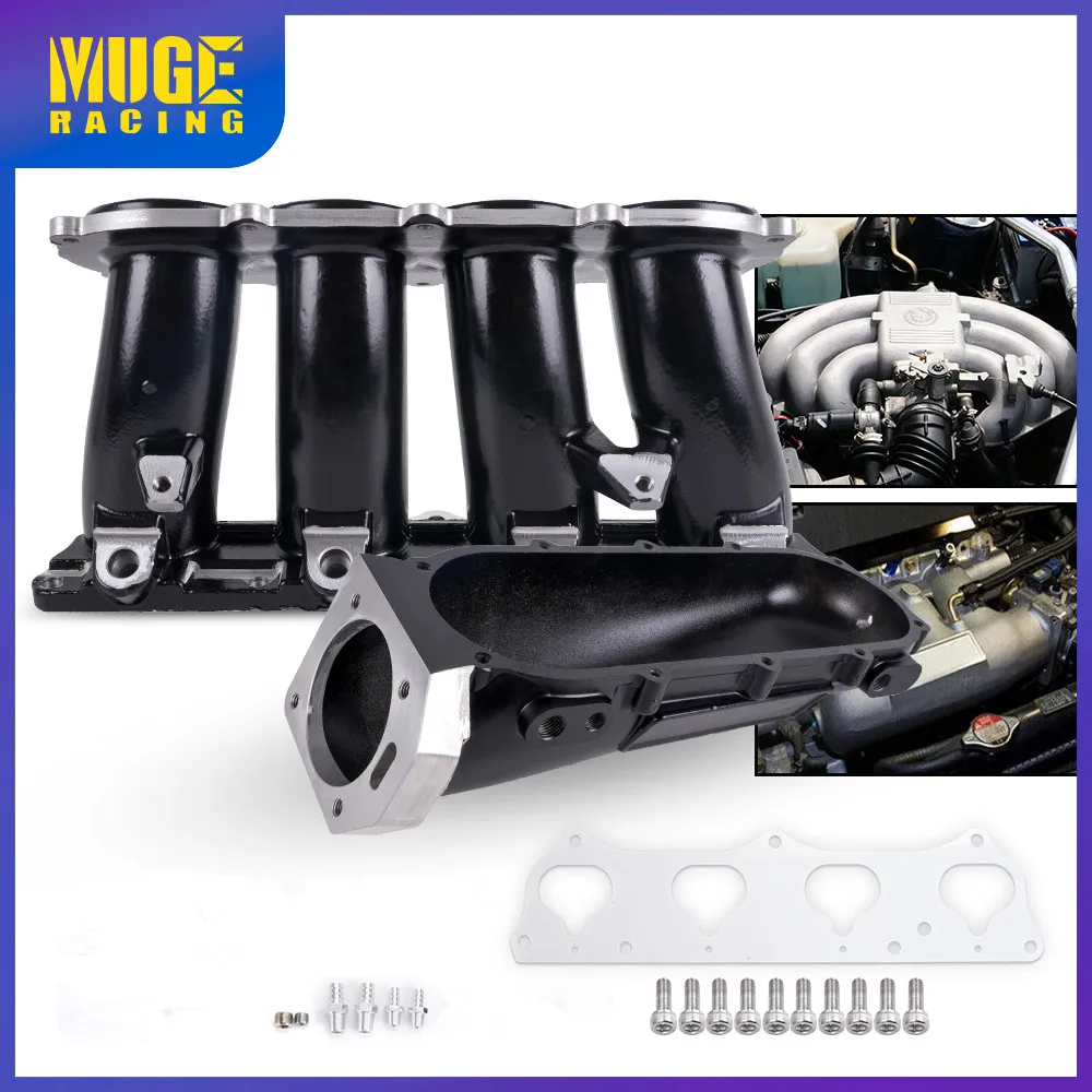 MUGE-Aluminum Alloy Ultra Street Series Engines Intake Manifold For Honda K20A/A2/A3 K24 CR1849