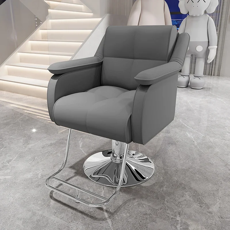 

Luxury Chair Hairdressing Salon Aesthetic Furniture Business Hair Stylist Men's Barber Chairs Silla Barberia Beauty Treatment