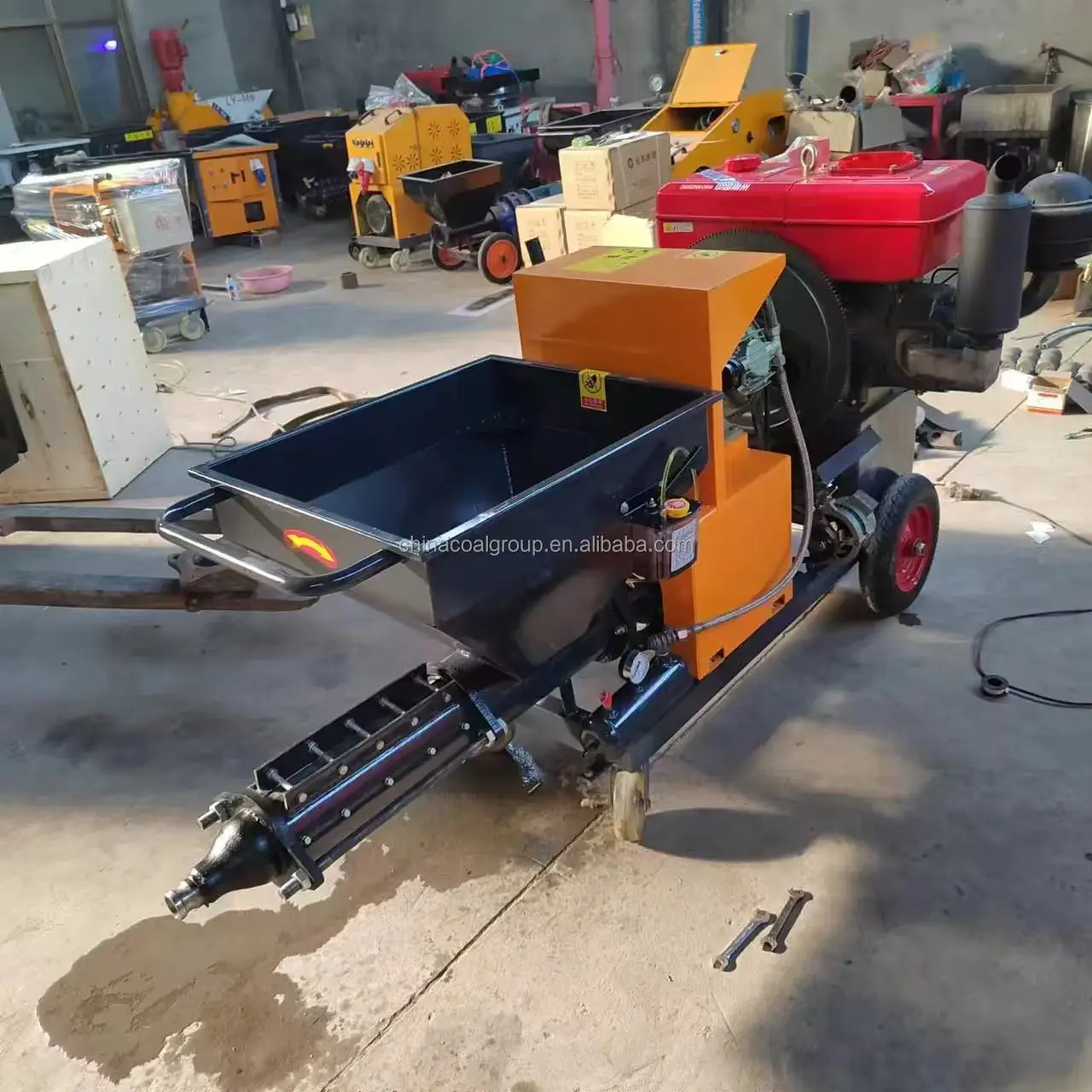 Electric   Mini Wall Putty Mortar Spraying Plaster Spray   Mortar Plastering Spray Plaster Machine