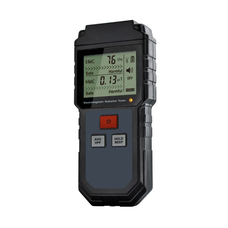 ET825 Digital LCD Electromagnetic Radiation Tester Data Locking Function