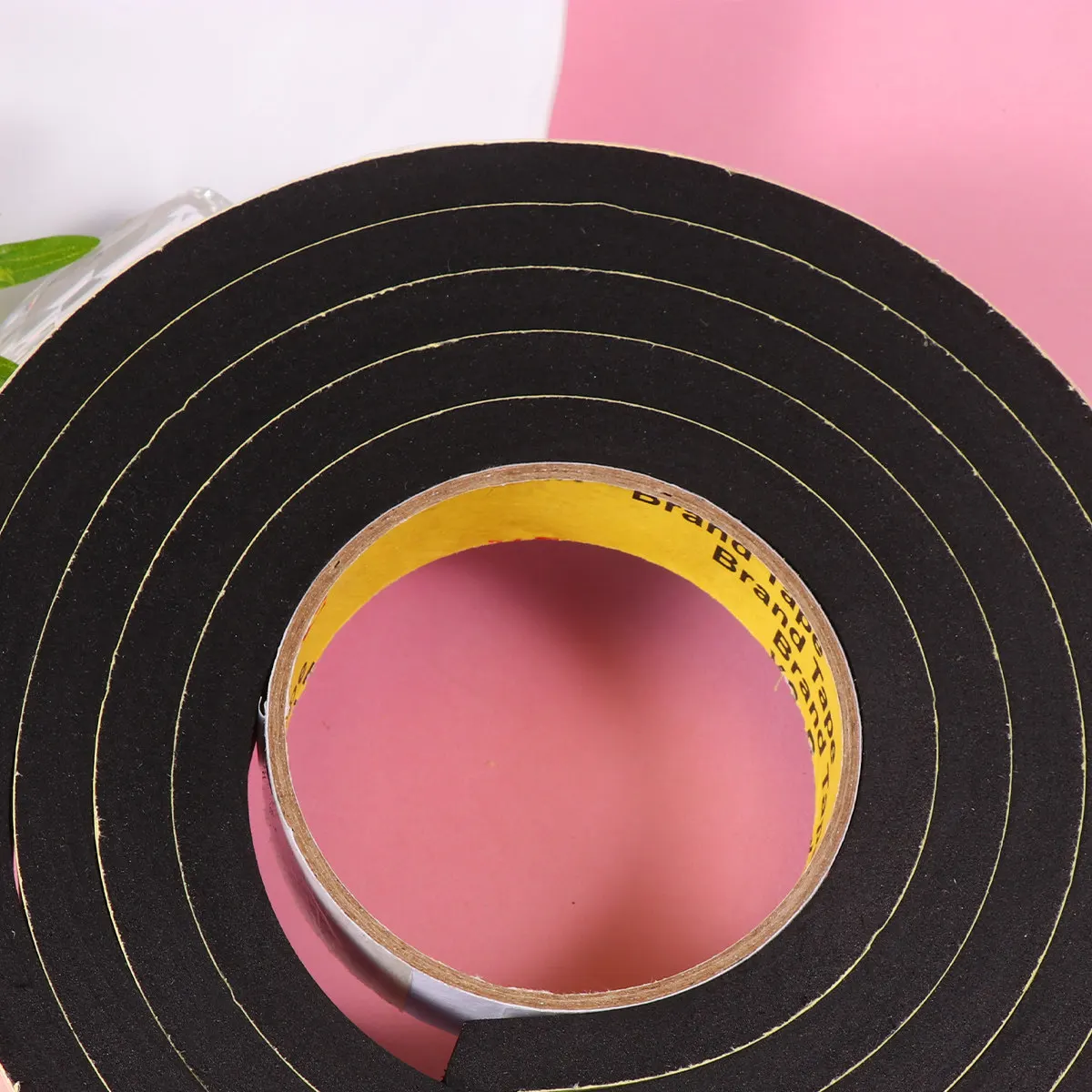 5Pcs Eva Sponge Tape Single Sided Adhesive Sealing Tape for Doors Trunk Roof Rail Camper Auto Ac Ducts Shock Absorbing