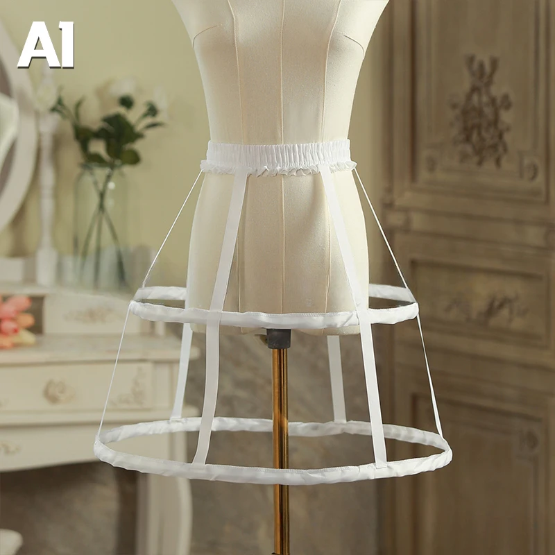 Frauen Barock Stil Pannier Petticoat Vintage Viktorianischen Trubel Käfig Hoop Rock Kleid Brautkleider Unterrock Krinoline Cosplay
