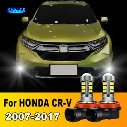 2Pcs LED Lamp Car Front Fog Light Accessories For HONDA CR-V 2006 2007 2008 2009 2010 2011 2012 2013 2014 2015 2016 2017