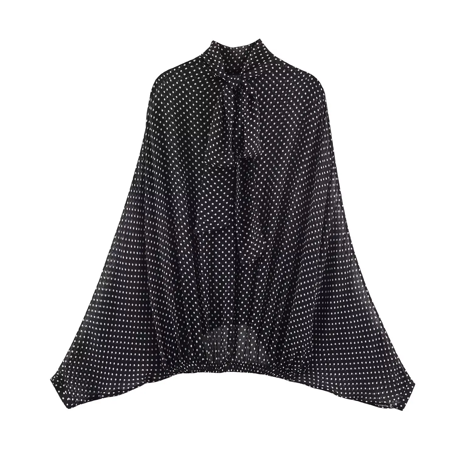 البولكا نقطة مطبوعة ميدي التنانير قطعتين مجموعات للنساء 2025 الصيف شيك القوس تعادل بلوزة علوية الدعاوى امرأة 2 قطعة وتتسابق