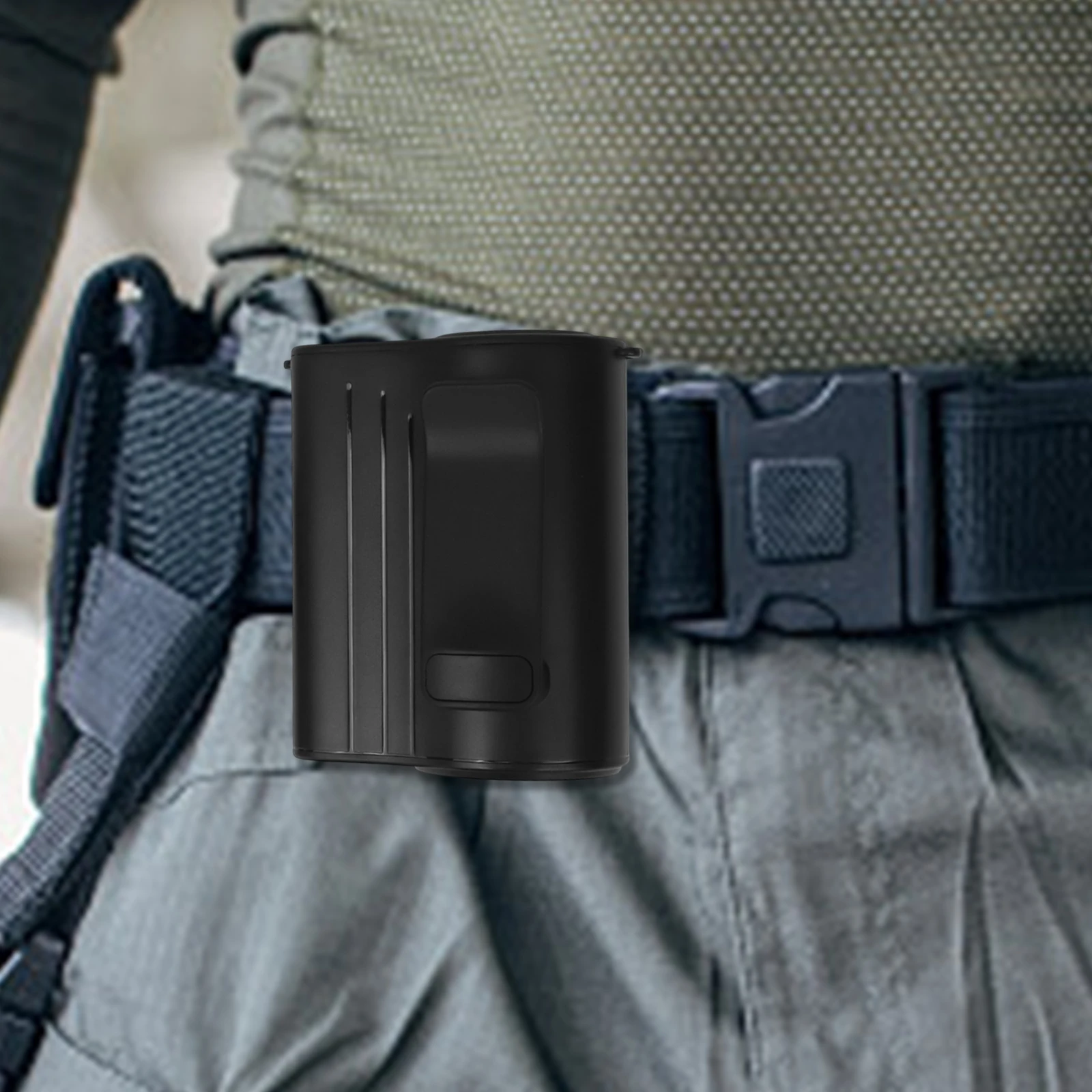 

Портативный вентилятор для активного отдыха, черный шейный вентилятор на батарейках, регулируемая скорость, 100, регулируемая скорость, мощный поток воздуха