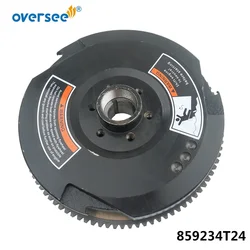 859234T24 Flywheel For Mercury Outboard Motor 50HP 55HP 60HP 3 Cylinder 92 Teeth 261-859234T24