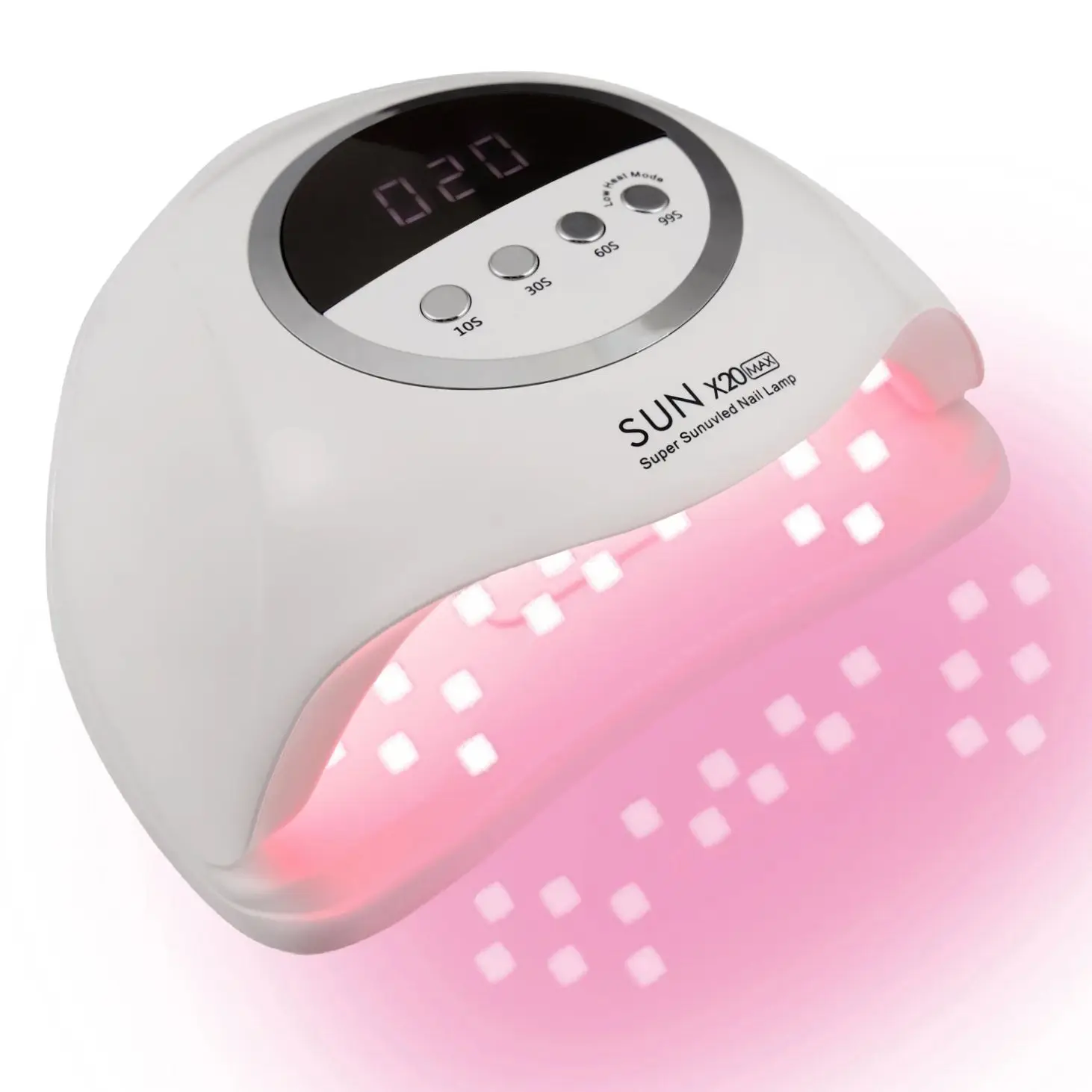 72LEDs SUN X20 Max UV LED Lamp For Nails With Four Timer Memory Function Lamp for Gel Polish Drying Lamp for Manicure