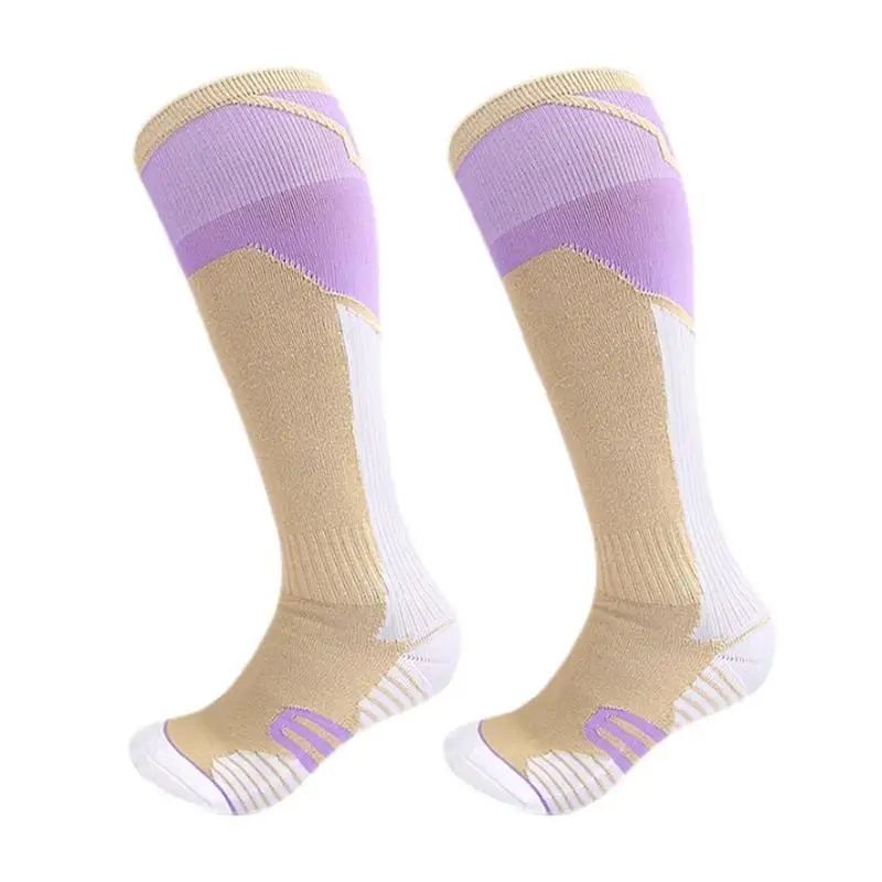 

Compression Socks For Women Knee High Support Stockings 20-30 MmHg Compression Stockings For Running Nursing Hiking All Day Wear