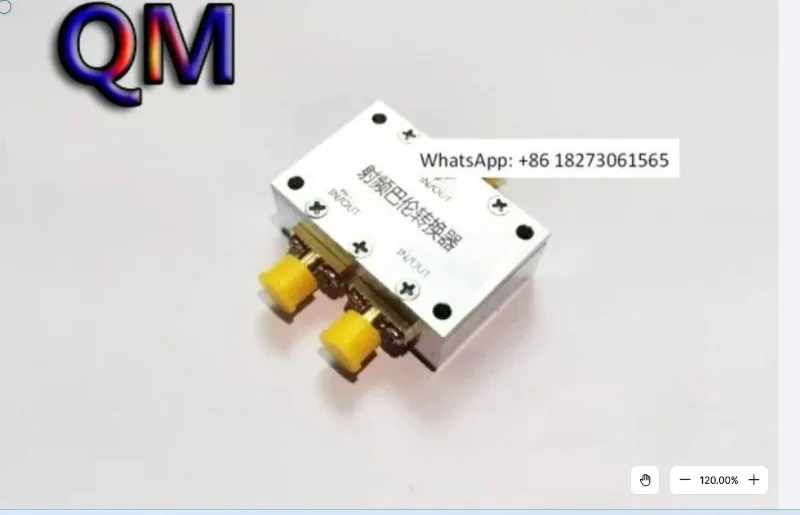 

10M-6GHz balun Transformer Single ended Differential Conversion ADF4351 4533 MAX2870 Suitable