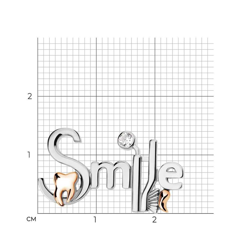 DCARZZ Smile Unique Dental Tooth Toothbrush Mirror Pin Brooch Creative Stomatology Dentist Medical Jewelry Lapel Badge Gifts