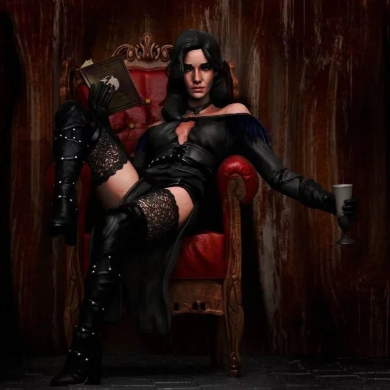 Volledige hars figuur 1/24 schaal 75 mm monteren miniatuur model kit ongemonteerd ongeverfd diorama speelgoed