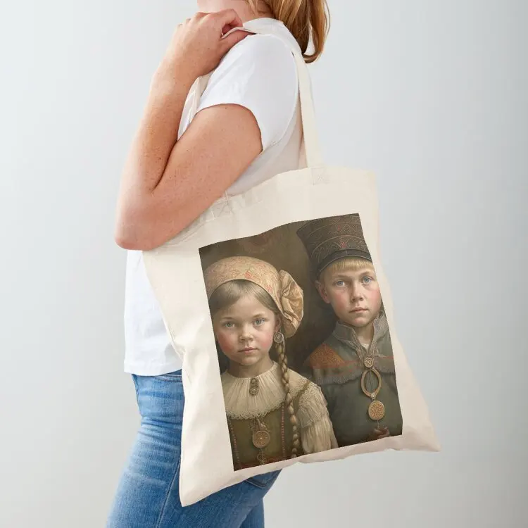 Children of the World - Sweden Tote Bag custom fabric bag Canvas stote bag great
