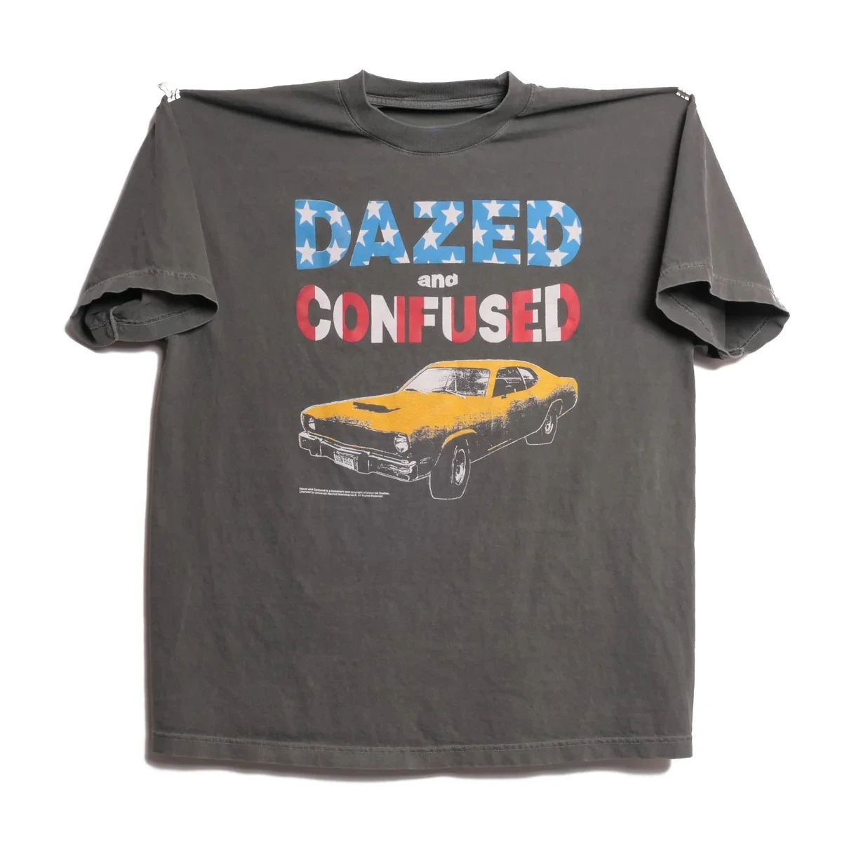 Dazed and Confused Tee Men's T-shirts for Summer Unisex All-Season Men's T-Shirt Black Casual Crew Neck Tee